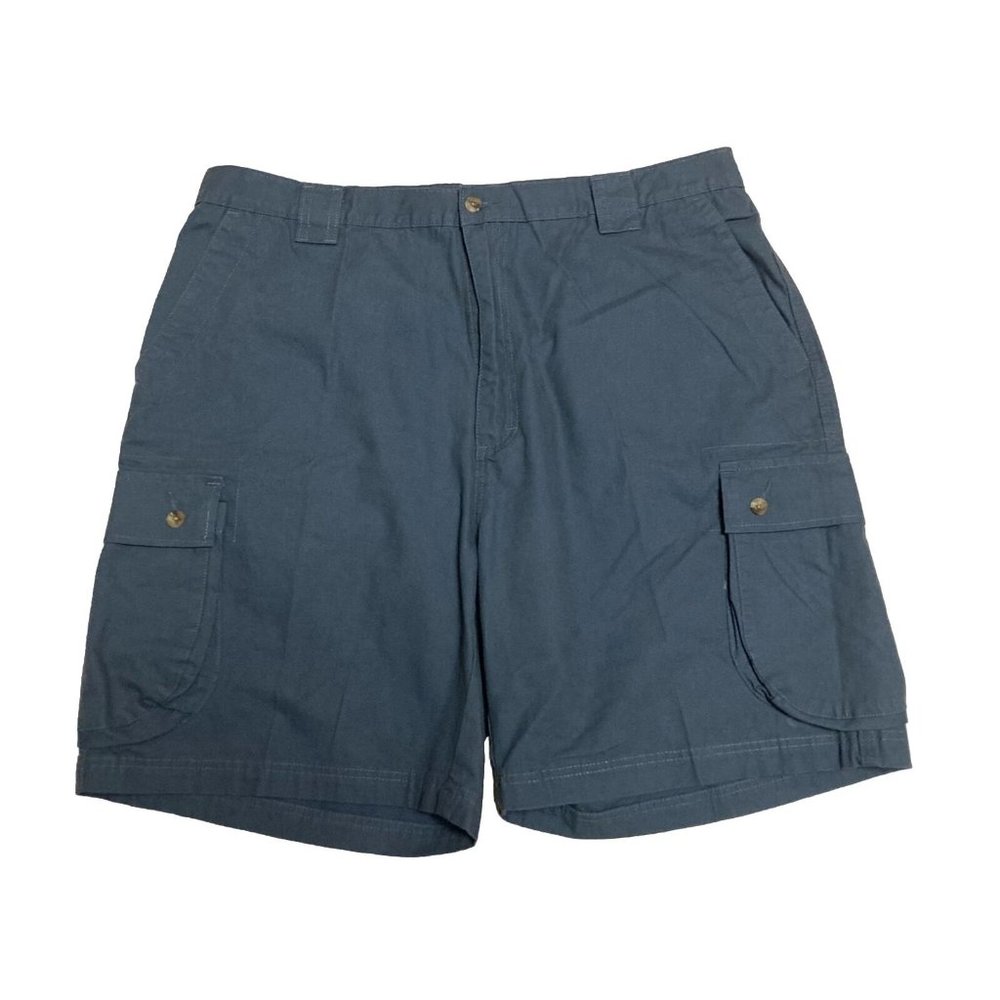 Allegheny Trail Blue Cargo Shorts Mens Size 42 NWT Cotton